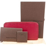 Louis Vuitton Fuchsia Epi Leather Zippy Wallet