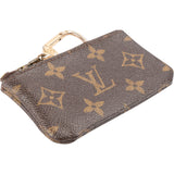 Louis Vuitton Monogram Canvas Cles Key Pouch