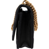 Chanel Quilted Lambskin Camellia Wallet On Chain Crossbody Bag