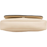 Gucci Grained Leather Soho Flap Crossbody Bag