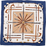 Hermès Canes & Pommeaux Silk 40 Scarf Tuch
