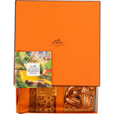 Hermès Les Masques Silk 90 Scarf Tuch
