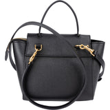 Celine Black Grained Calfskin Pico Mini Belt Handbag