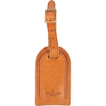 [🔄️B10 / F83] Louis Vuitton Vachetta Leather Luggage Tag - vintageandkickz