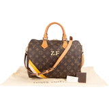 Louis Vuitton Monogram Canvas ID Speedy 30 Bandoulière Handbag