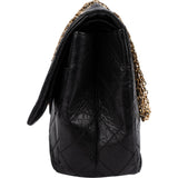 Chanel Aged Calfskin 2.55 Reissue Double Flap Crossbody Bag