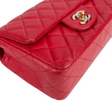 Chanel Quilted Lambskin Small Single Flap Crossbody Bag xx Farbe bilder - vintageandkickz