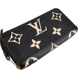 Louis Vuitton Bicolor Monogram Empreinte Leather Zippy Wallet