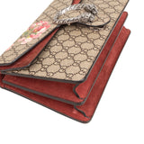 Gucci Monogram GG Supreme Floral Print Dionysus Shoulder Bag