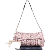 Prada Sequin Embellished Flap Shoulder Bag