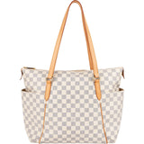Louis Vuitton Monogram Damier Azur Canvas Totally MM Shoulder Bag