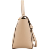 Celine Beige Grained Leather Belt Nano Handbag