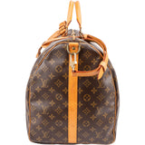 Louis Vuitton Monogram Canvas Keepall 60 Bandoulière Travel Bag