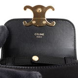 Celine Shiny Calfskin Mini Claude Crossbody Bag