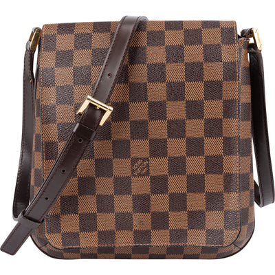 Louis Vuitton Damier Ebene Salsa Musette PM Crossbody Bag