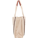 Chloé Canvas Medium Woody Tote Shoulder Bag