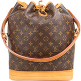 Louis Vuitton Monogram Canvas Sac Noé Grande Shoulder Bag