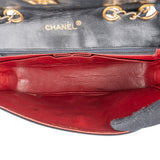 Chanel Quilted Lambskin 24K Gold Single Flap Crossbody Bag