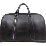 Louis Vuitton Noir Leather Bequia Sac De Voyage 50 Travel Bag