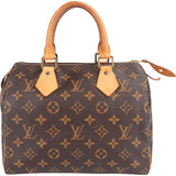 Louis Vuitton Monogram Canvas Speedy 25 Handbag