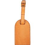 [🔄️B10 / F43] Louis Vuitton Vachetta Leather Luggage Tag - vintageandkickz