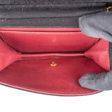 Chanel Quilted Cotton 24K Gold Single Flap Shoulder Bag