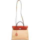 Hermès Classic Cotton Herbag 31 Zip Crossbody Handbag