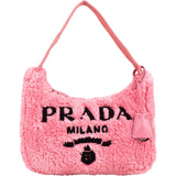 Prada Pink Terrycloth Re-Edition 2000 Shoulder Bag