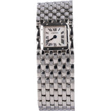 Cartier Silver Tone Tank Française 2384 Women Watch - vintageandkickz