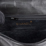 Chanel Stitching Lambskin CC Single Flap Crossbody Bag - vintageandkickz