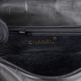 Chanel Stitching Lambskin CC Single Flap Crossbody Bag - vintageandkickz