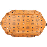 MCM Monogram Visetos Hobo Shoulder Bag