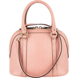 Gucci Microguccissima Leather Small Dome Satchel Handbag - vintageandkickz