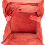 Celine Drummed Calfskin Phantom Handbag