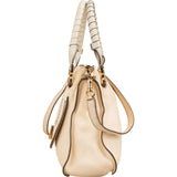 Chloé Smooth Leather Marcie Turnlock Handbag