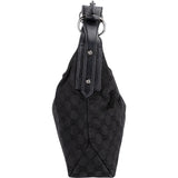 Gucci Monogram GG Canvas Horsebit Shoulder Bag