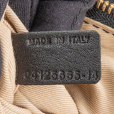 Chloé Black Leather Marcie Satchel Shoulder Bag
