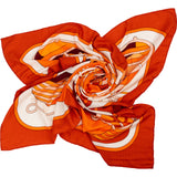 Hermès Les Selles a Housse Thalassa Silk Scarf Tuch Carre 140