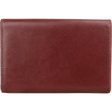 Cartier Bordeaux Leather Flap Wallet
