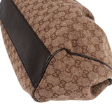 Gucci Monogram GG Cotton Sukey Hobo Handbag