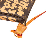 Louis Vuitton Limited Monogram Graffiti Pochette Accessoires Handbag