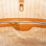 Louis Vuitton Monogram Damier Azur Neverfull PM Shoulder Bag