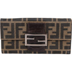 Fendi FF Monogram Baguette Buckle Wallet - vintageandkickz