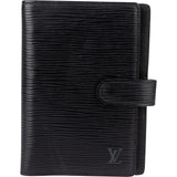 Louis Vuitton Noir Epi Leather Agenda PM Organizer