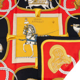 Hermès Grand Apparat Silk Carre 90 Scarf Tuch