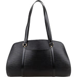 [🔄️B20 / F07] Louis Vuitton Noir Epi Leather Sac St. Jacques Shoulder Bag - vintageandkickz