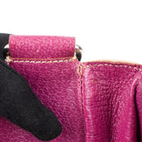 Prada Leather Semitracolla Triangle Shoulder Bag