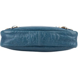 Balenciaga Blue Leather Classic Hip Crossbody Bag