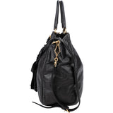 Prada Vitello Daino Leather Leather Tassel Tote Shoulder Bag