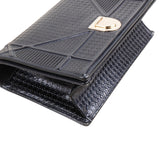 Christian Dior Metallic Patent Leather Diorama Flap Crossbody Bag